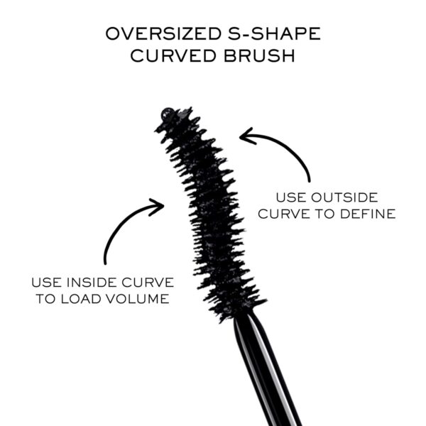 Lancôme Hypnôse Drama Extreme Volumizing Mascara - Up to 17x More Volume - Up to 24HR Wear - Ultra Black - Image 4