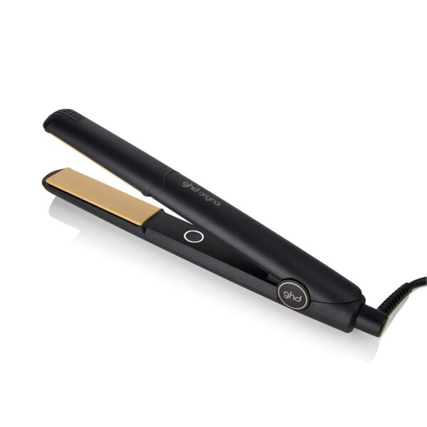 Ghd Original Styler ― 1" Flat Iron Hair Straightener, Optimum Styling Temperature for Professional Salon Quality Results, No Extreme-Heat Styling Damage, Ceramic Heat Technology ― Black