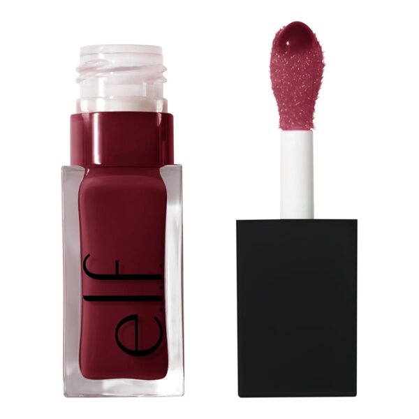 e.l.f. Glow Reviver Lip Oil - Nourishing Tinted Lip Oil with Jojoba Oil, Vegan & Cruelty-Free, Jam Session