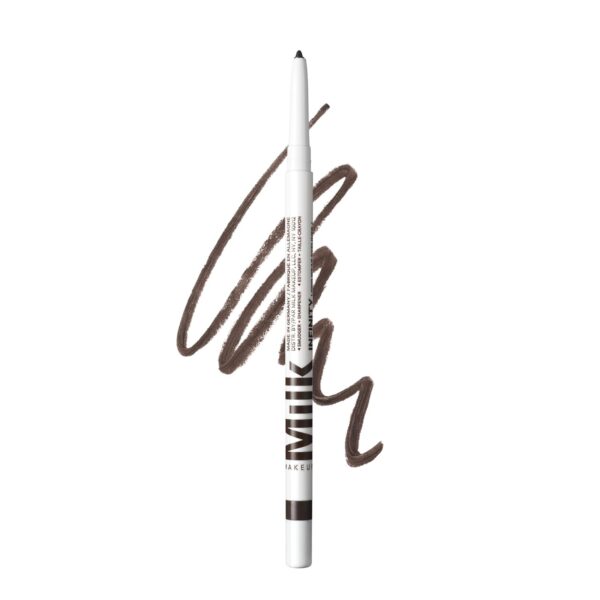 Milk Makeup Infinity Long Wear Eyeliner, Limitless (Brown) - 0.012 fl oz - Twist-Up Design, Built-In Sharpener & Soft Blender Tip - Up to 12-Hour Wear - Waterproof - Vegan, Cruelty Free