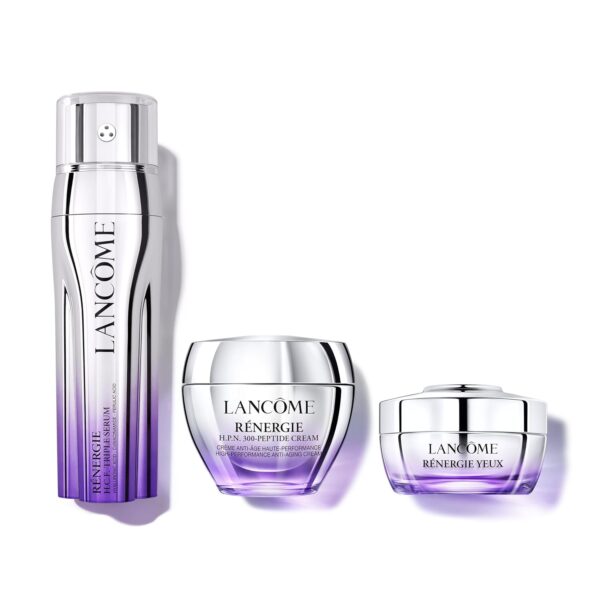 Lancôme Skincare Bundle - Rénergie H.C.F. Triple Serum, Rénergie H.P.N. 300-Peptide Moisturizer & Rénergie Eye Cream