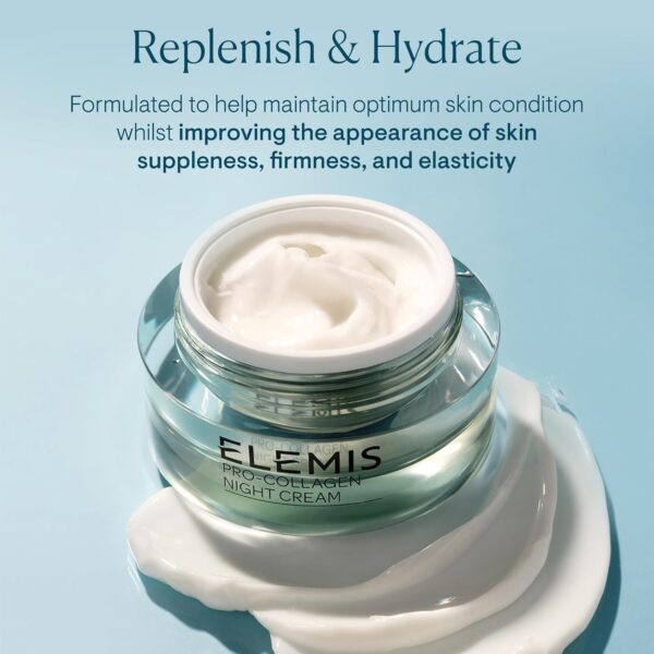 ELEMIS Pro-Collagen Night Cream for Face, Ultra Rich Nightly Facial Moisturizer - Image 4