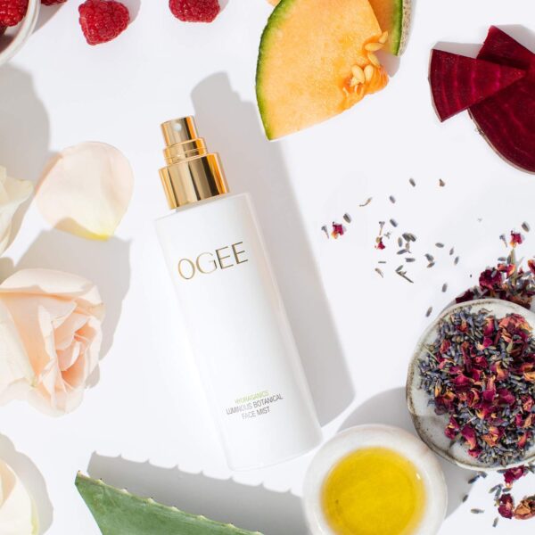 Ogee Rose Botanical Face Mist - Hydrating Vegan Organic Moisturizer - Image 3