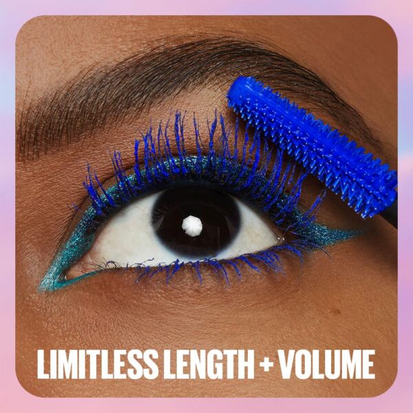 Maybelline Lash Sensational Sky High Waterproof Mascara Makeup, Volumizing, Lengthening, Defining, Curling, Multiplying, Buildable Formula, Very Black, 1 Count - Image 4