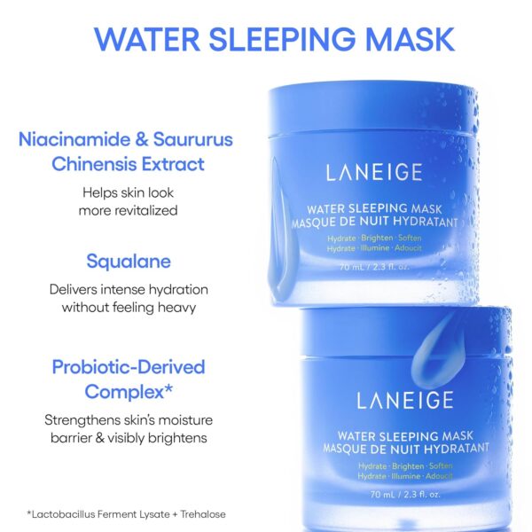 LANEIGE Water Sleeping Mask - Hydrating Overnight Face Mask - Image 3