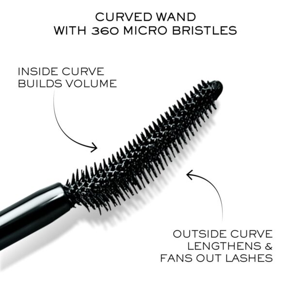 Lancôme Lash Idôle Lash-Lifting & Volumizing Mascara - Black Mascara for Instant Volume, Length & Lift - Smudge Proof & Up To 24H Wear - Black - Image 4