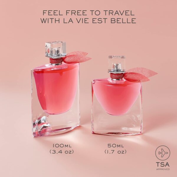 Lancôme​ La Vie Est Belle Intensément Eau de Parfum - Long Lasting Fragrance with Notes of Raspberry, Jasmine & Red Sandalwood - Warm & Floral Women's Perfume - Image 4