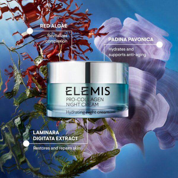 ELEMIS Pro-Collagen Night Cream for Face, Ultra Rich Nightly Facial Moisturizer - Image 5