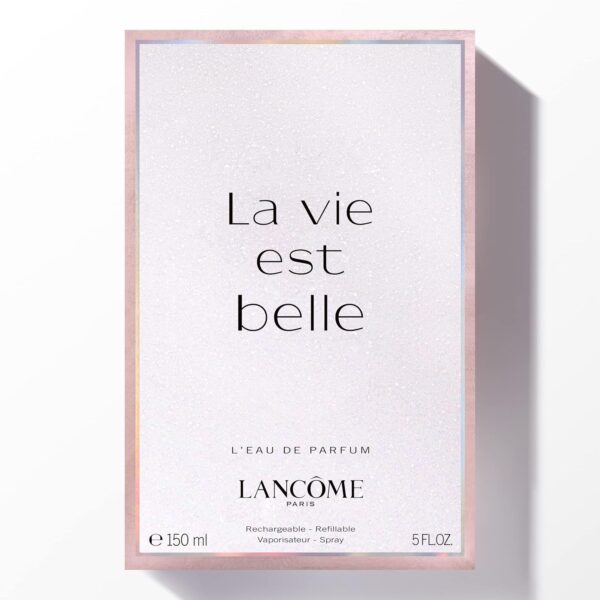 Lancôme La Vie Est Belle Eau de Parfum - Long Lasting Fragrance with Notes of Iris, Earthy Patchouli, Warm Vanilla & Spun Sugar - Floral & Sweet Women's Perfume - Image 7