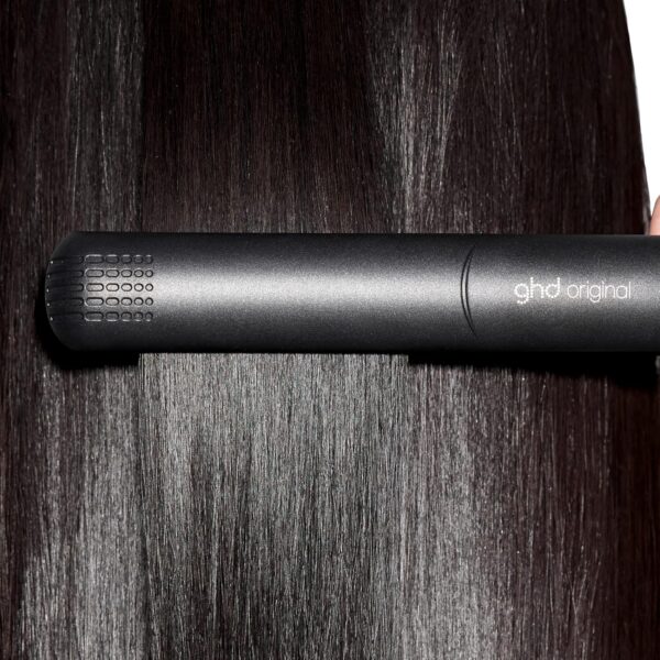 Ghd Original Styler ― 1" Flat Iron Hair Straightener, Optimum Styling Temperature for Professional Salon Quality Results, No Extreme-Heat Styling Damage, Ceramic Heat Technology ― Black - Image 2