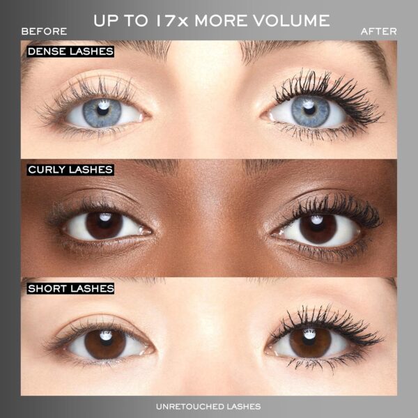 Lancôme Hypnôse Drama Extreme Volumizing Mascara - Up to 17x More Volume - Up to 24HR Wear - Ultra Black - Image 3