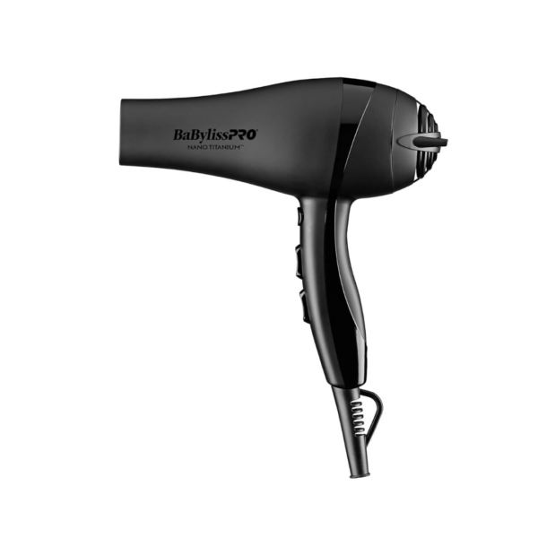 BaBylissPRO Hair Dryer, Nano Titanium 2000-Watt Blow Dryer, Professional/Ionic